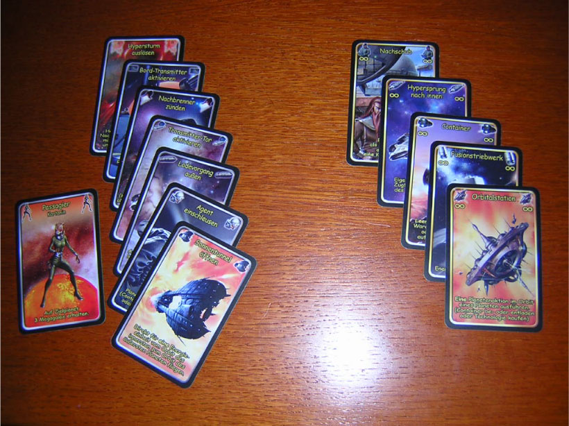 some typical cards